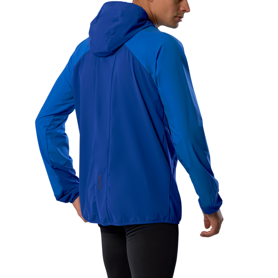 Mizuno Active Warmalite Hybrid Full Zip Hooded Long Sleeve Top  Princess Blue